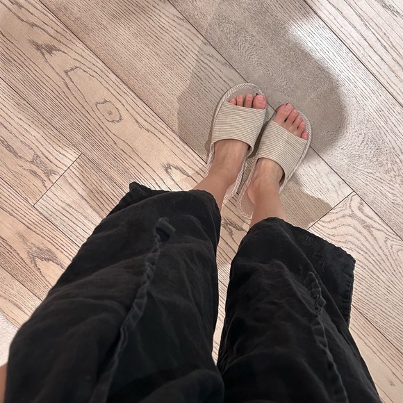 Black linen pants from Italy - Picture 2 of 3